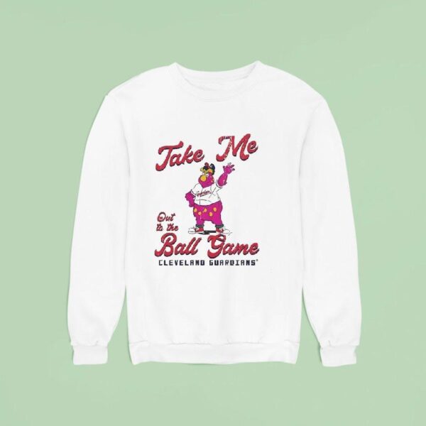 Cleveland Guardians Take Me Out To The Ball Game Sweatshirt