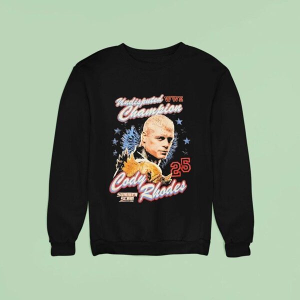 Cody Rhodes Summerslam Undisputed Wwe Champion Sweatshirt