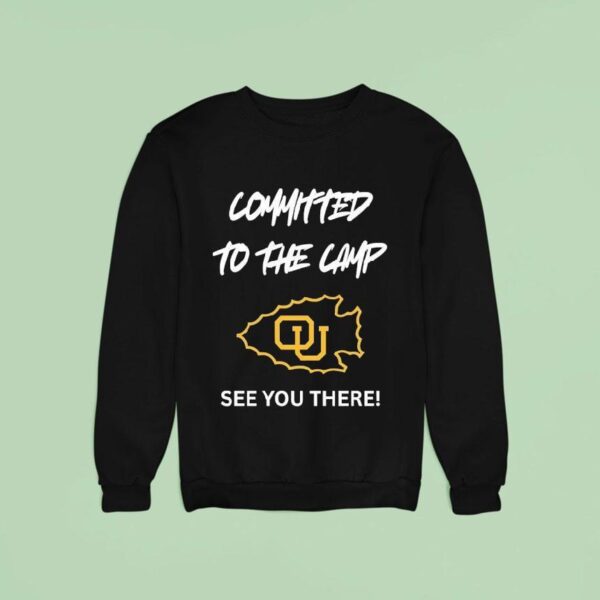 Committed To The Camp Ottawa Braves Logo See You There Sweatshirt