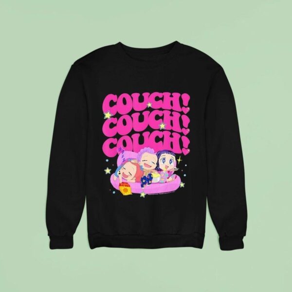 Couch Couch Couch Anime Characters Sweatshirt