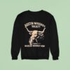 Cow Austin Whiskey Society Making Whiskey Weird Sweatshirt