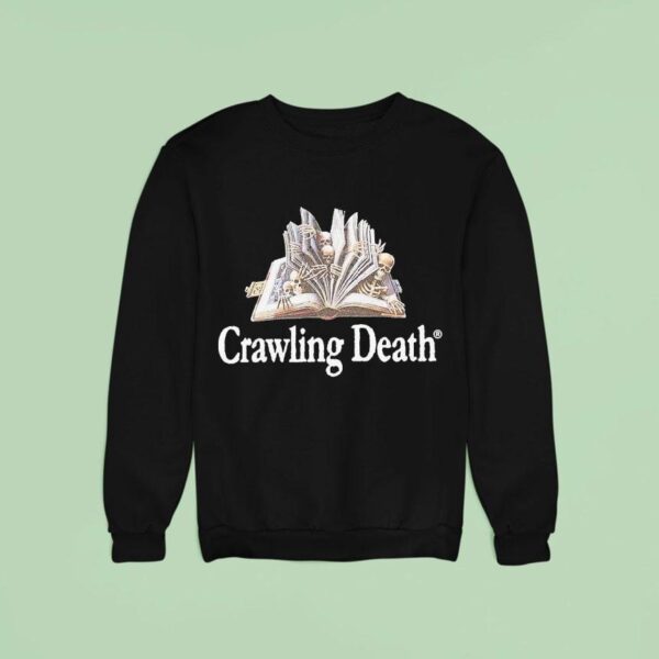 Crawling Death Book Sweatshirt