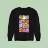 Creature Comforts Nick Park And Aardman Animations Collage Of Characters Sweatshirt