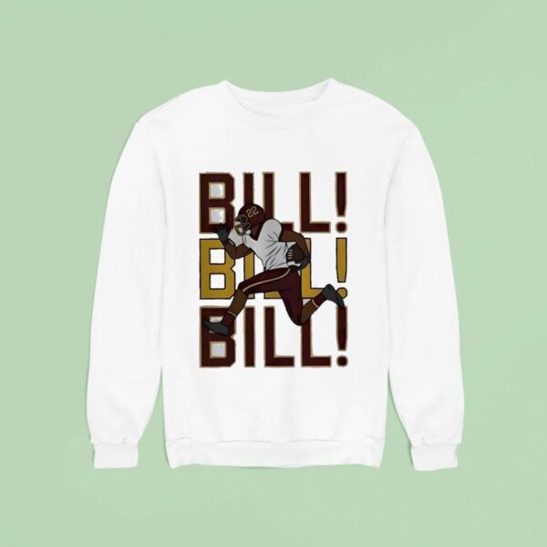 Croskey Merritt Washington Commanders Bill Bill Bill Sweatshirt