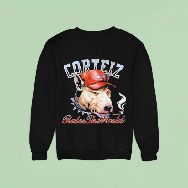 Crtz Rules The World Dog Pound Ciggarates Sweatshirt