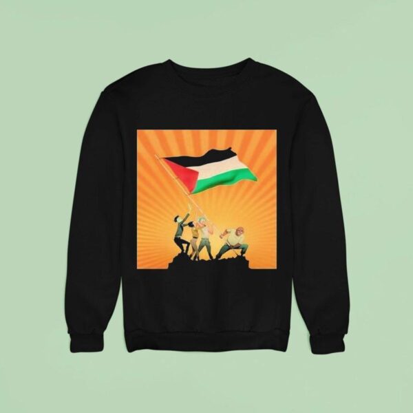 Damon Albarn Palestinian Sunrise By Gorillaz Sweatshirt