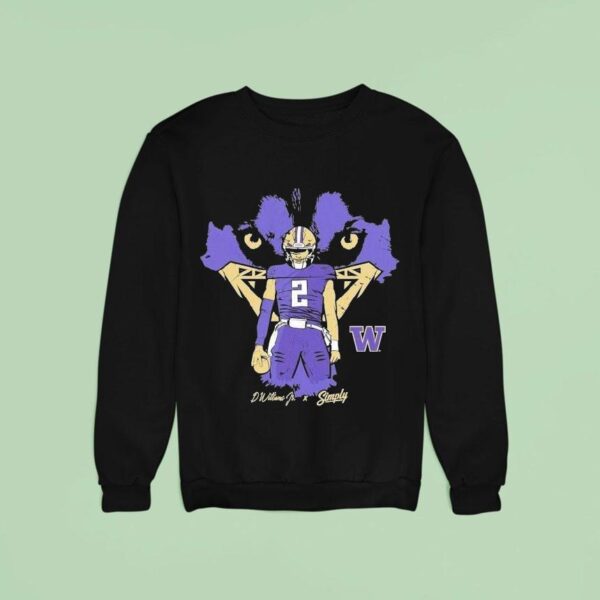 Demond Williams Jr The Future Washington Huskies Sweatshirt
