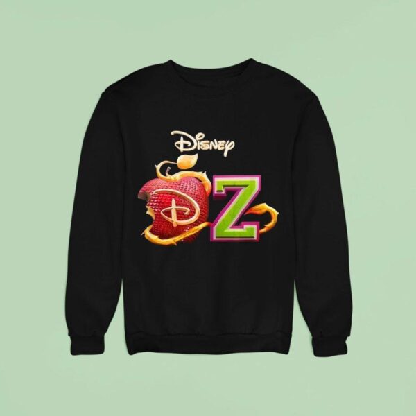Descendants Zombies Worlds Collide Tour Logo Disney Apple Sweatshirt