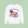 Diego Ranch Healing Spirit Of A Horse Never Quits Usa Horse Sweatshirt