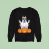 Dog Ghost Pumpkin Halloween Sweatshirt