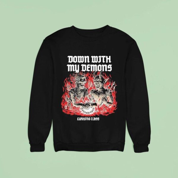 Down With My Demons X Stikker Lurking Class Sweatshirt
