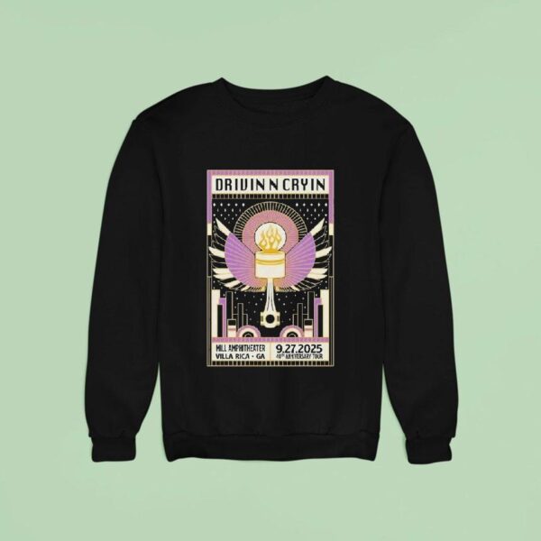 Drivin N Cryin The Mill Amphitheatre In Villa Rica Ga Sep Sweatshirt