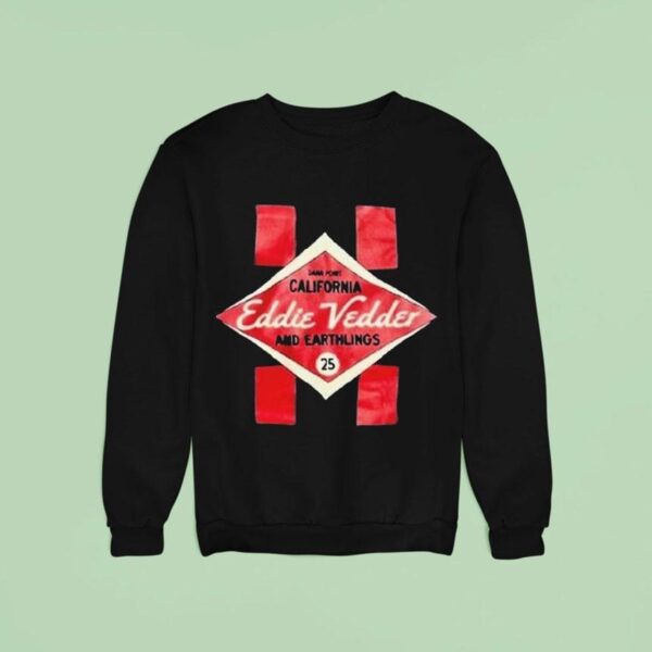 Eddie Vedder Ohana Festival Dana Point Ca At Doheny State Beach On September Sweatshirt