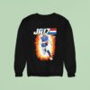 Eric Wood Josh Allen Ja Velven Plush Quarter Back Sweatshirt
