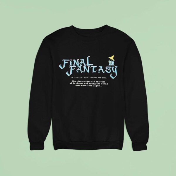Final Fantasy The Time For Their Journey Had Come Sweatshirt