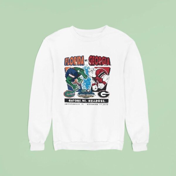 Florida Gators And Georgia Bulldogs Football Jacksonville Sweatshirt