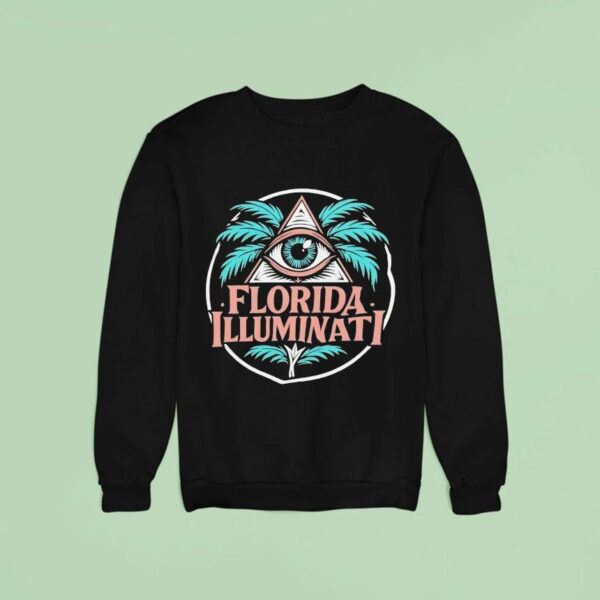 Florida Illuminati Graphic Sweatshirt