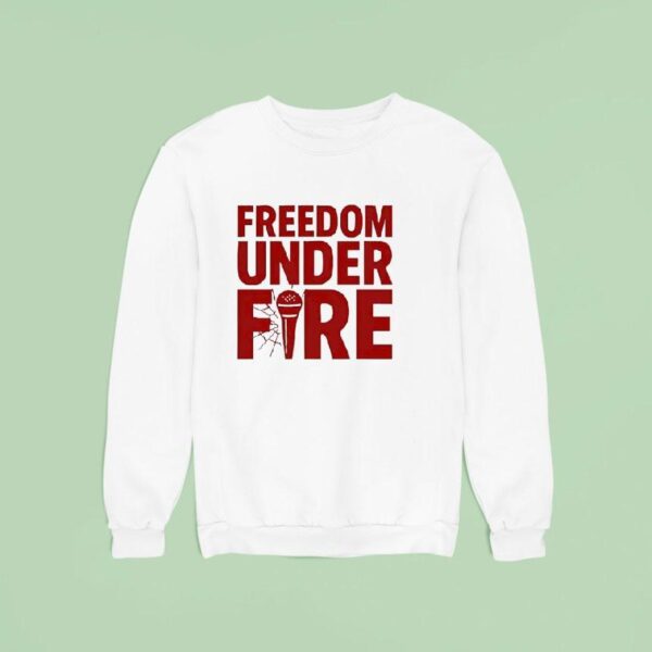 Freedom Under Fire Charlie Kirk Sweatshirt