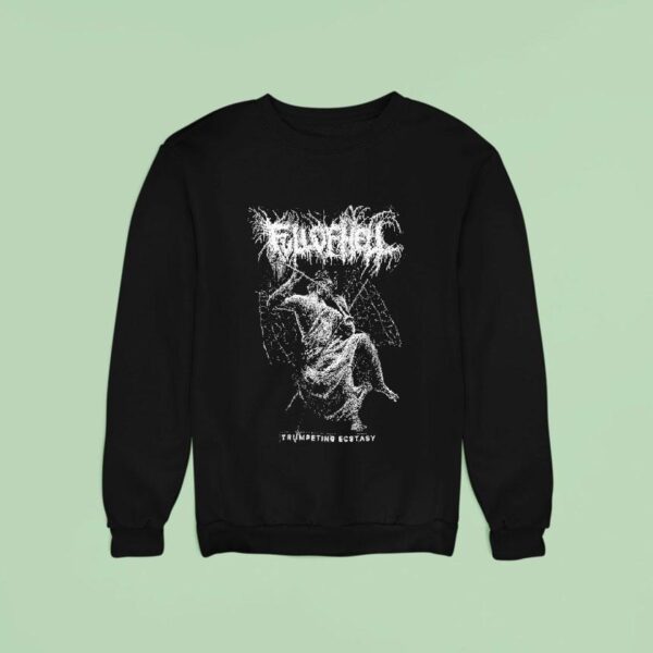 Full Of Hell Trumpeting Ecstasy Rising Angel Sweatshirt