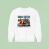 Ghost Bondgo Show Crew Cartoon Characters Sweatshirt