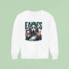 Ghostface Drinking Coffee Philadelphia Eagles Sweatshirt