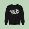 Gorillaz Mystery Show Rd September Copper Box Arena London Sweatshirt