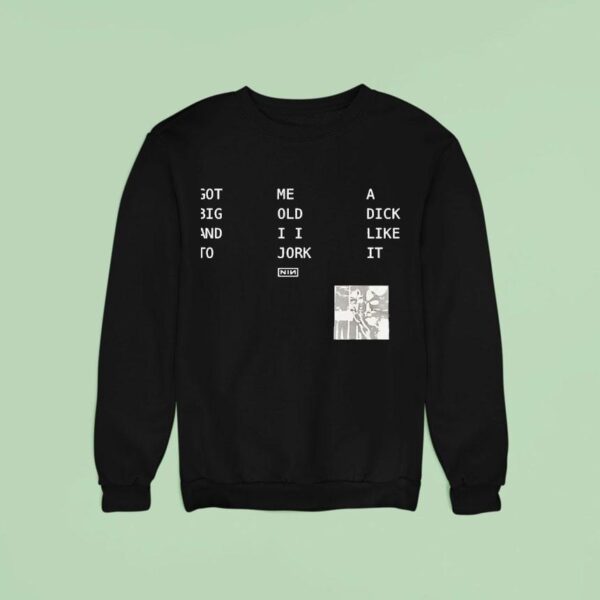 Got Big And To Me Old I I Jork A Dick Like It Nin Sweatshirt