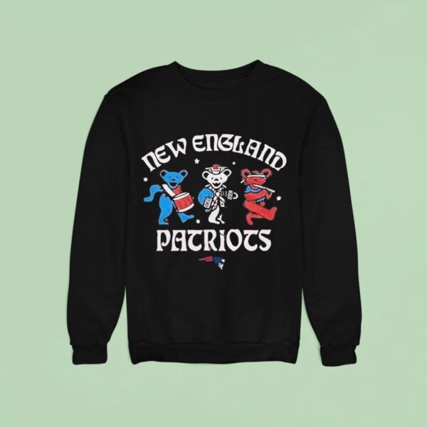 Grateful Dead X New England Patriots Nfl Sweatshirt