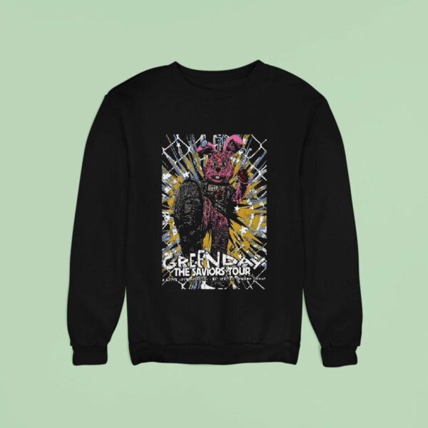 Green Day Sept Huracan Stadium In Buenos Aires Argentina Bunny Sweatshirt