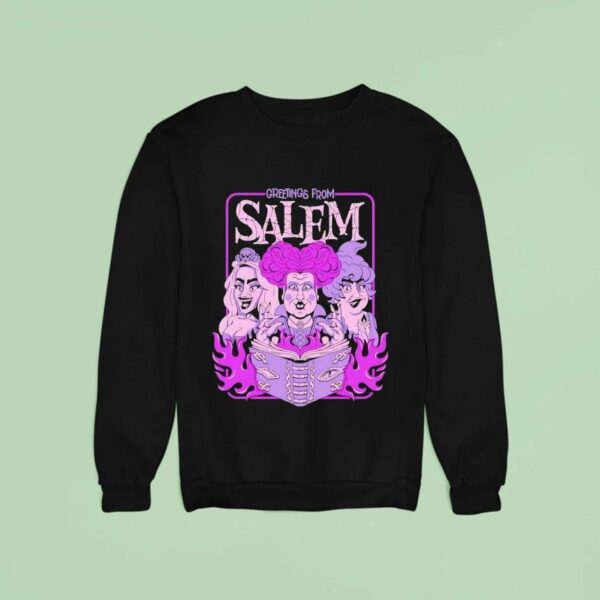 Greeting From Salem Hocus Pocus Sweatshirt