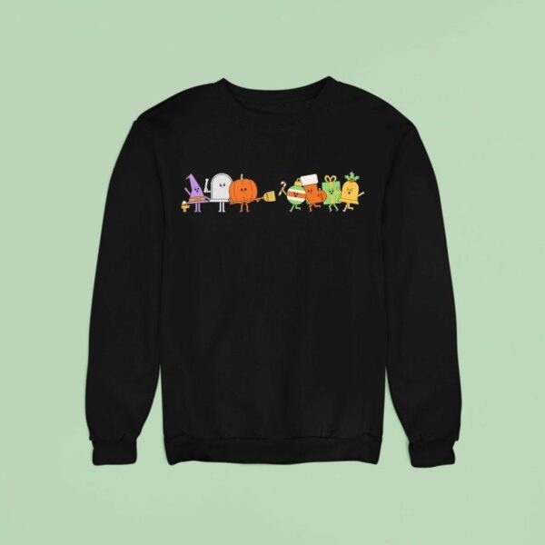 Halloween Holding Off Christmas As Long As It Can Sweatshirt