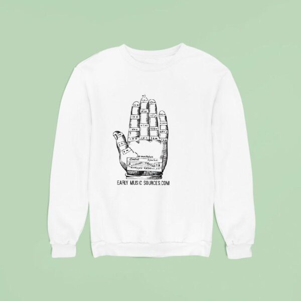 Hand Early Music Sources Com Sweatshirt
