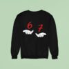 Hands Six Seven Gen Alpha Slang Sweatshirt
