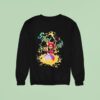 Hazbin Hotel Niffty Gold Glitter Sweatshirt