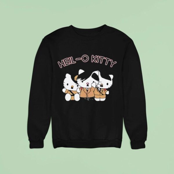 Heil O Kitty Adolf Hitler Sweatshirt