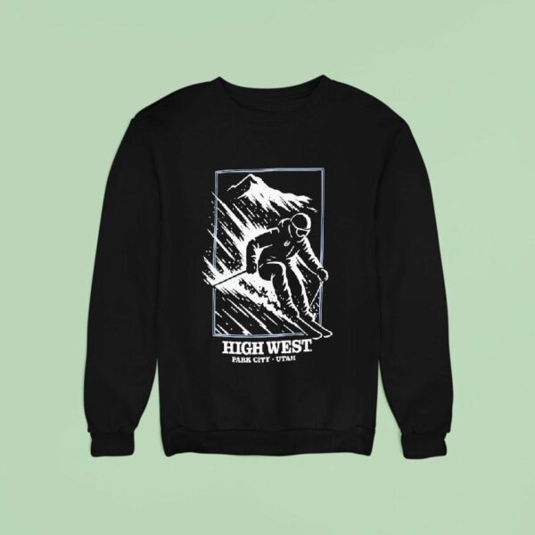 High West Park City Utah Ski Sweatshirt