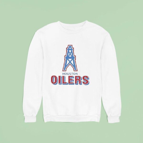 Houston Oilers Football Logo Sweatshirt