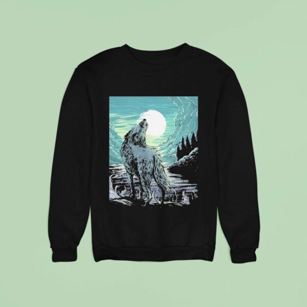 Howl Of The Sea Wolf A Coastal Tale Sweatshirt