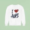 I Love Aus Sweatshirt