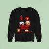 I Love Girthy Hogs Respect The Girth Worship The Hog Sweatshirt