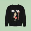 I Love Medium Mic S Hand Picked Comics Sweatshirt