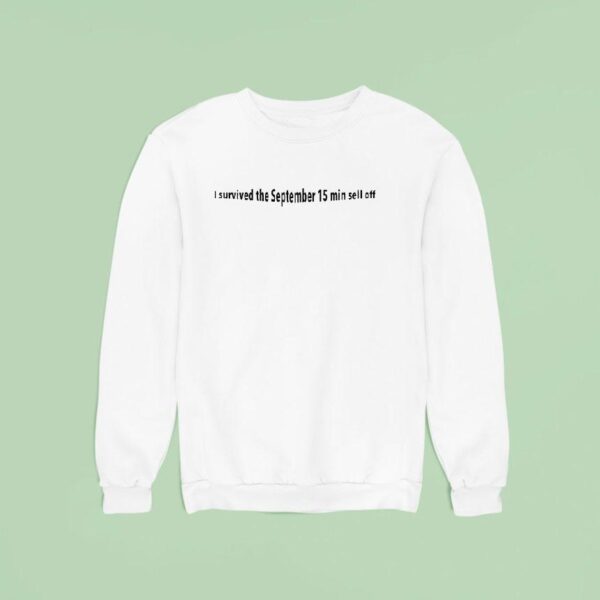 I Survived The September Min Sel Off Sweatshirt