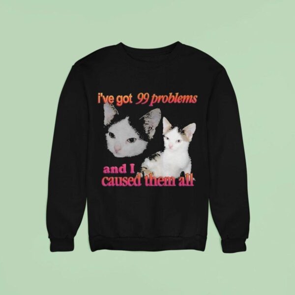 I Ve Got Problems And I Caused Them All Ca Sweatshirt