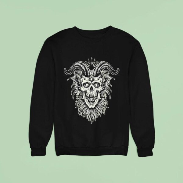 Ick Abrams Skull Sweatshirt