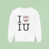 Indiana Hoosiers I Heart Iu Bison Sweatshirt