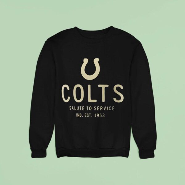 Indianapolis Colts Salute To Service Ind Est Sweatshirt