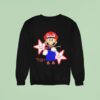 Italian Plumber Mario Gun Sweatshirt