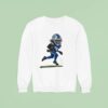 Jahmyr Gibbs Detroit Lions Fooyball Cartoon Sweatshirt