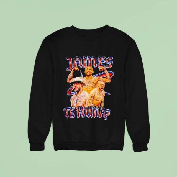 James Te Huna Mma Graphic Sweatshirt