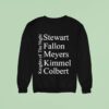 Jimmy Kimmel Knights Of The Night Stewart Fallon Myers Kimmel Colber Sweatshirt